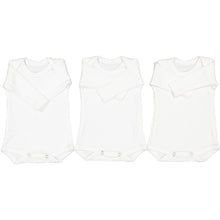 Load image into Gallery viewer, LONG-SLEEVE 3 Pack Cotton Bodyvest
